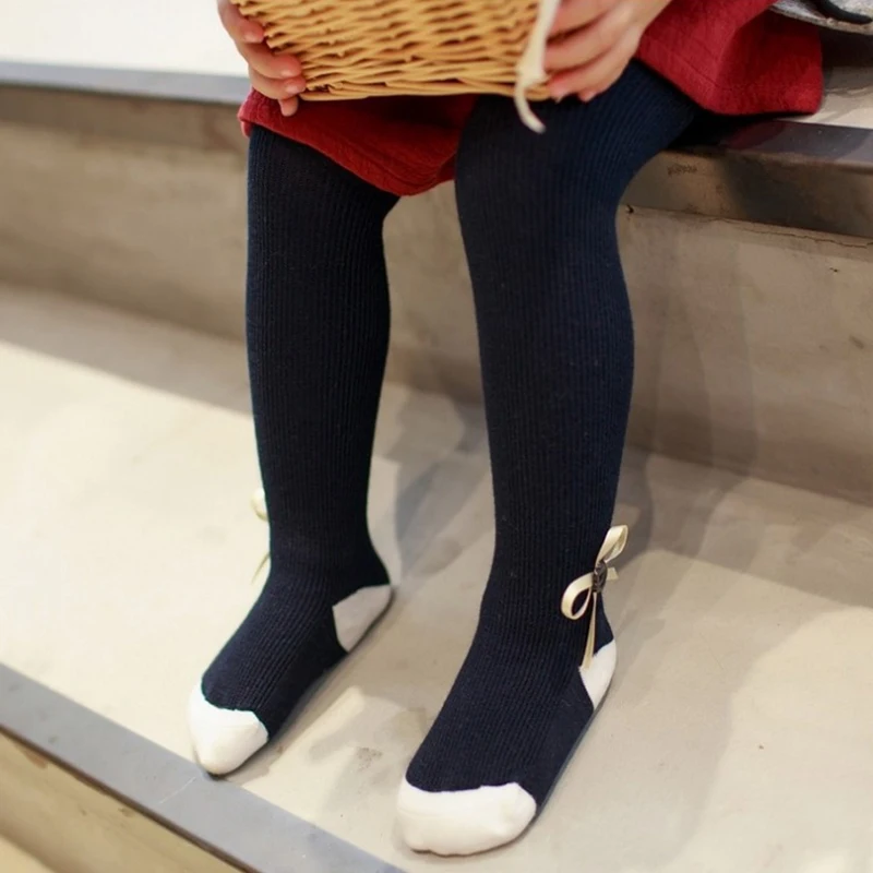 Детские колготки для новорожденных Чулочно-носочные изделия маленьких девочек