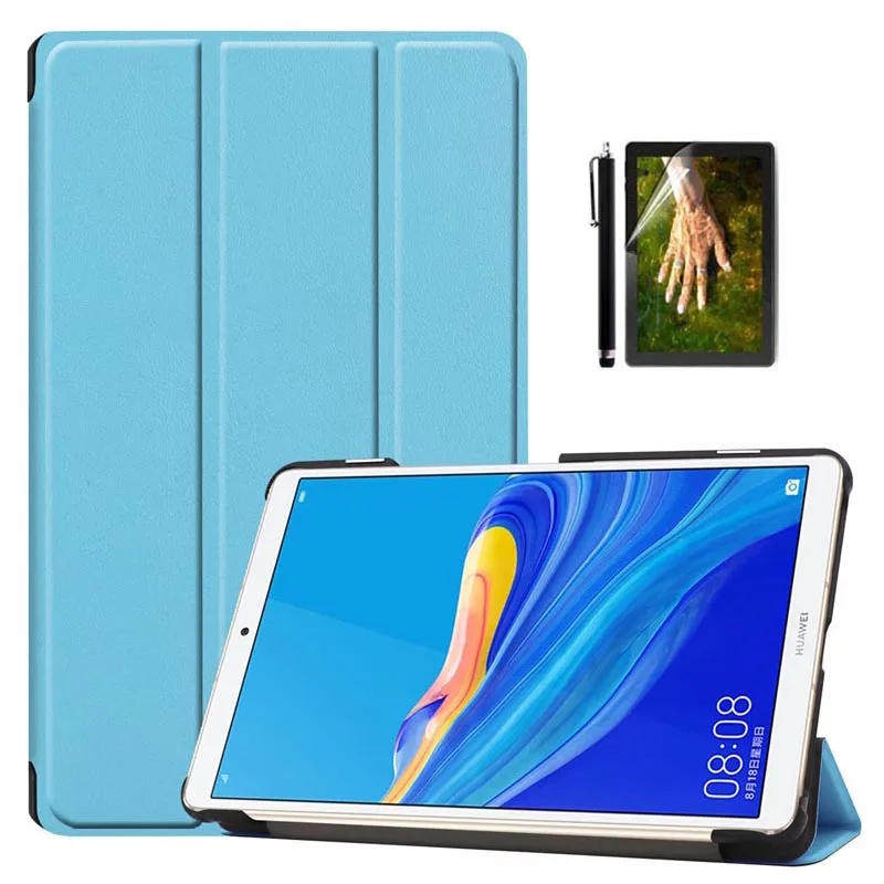 Для huawei MediaPad M6 8 4 чехол ультра тонкий легкий умный для дюймов 2019 планшет|Чехлы
