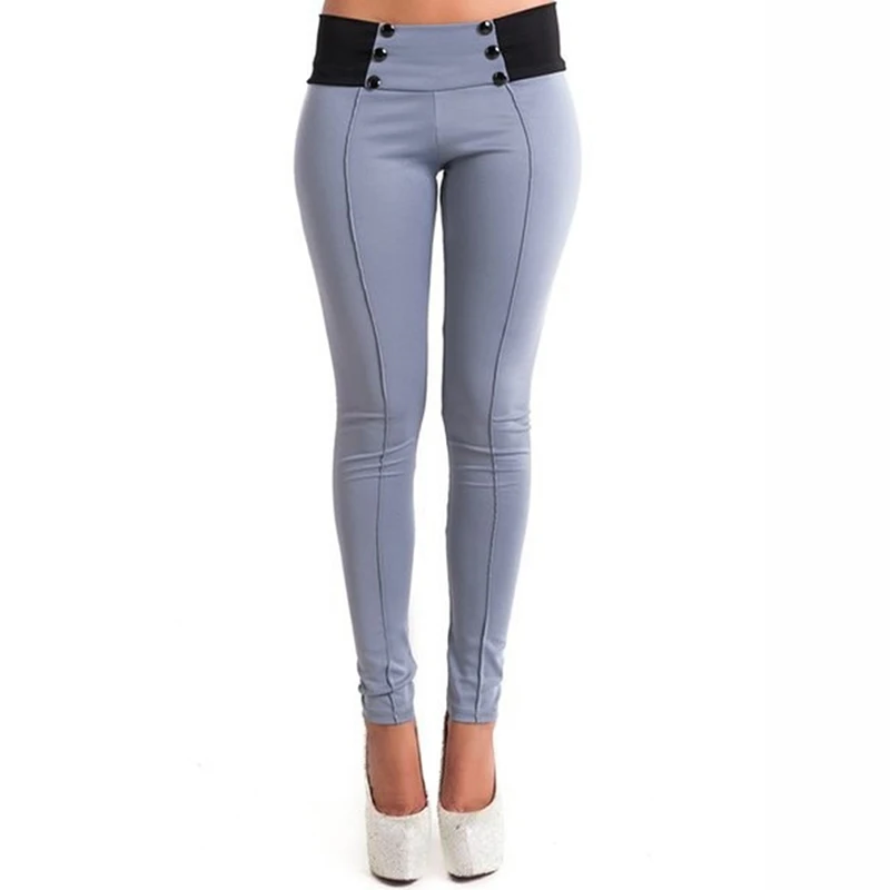 

Спортивная одежда длинные штаны для йоги женские брюки-карандаш женские длинные брюки стрейч средняя талия прямые штаны для йоги с пуговиц...