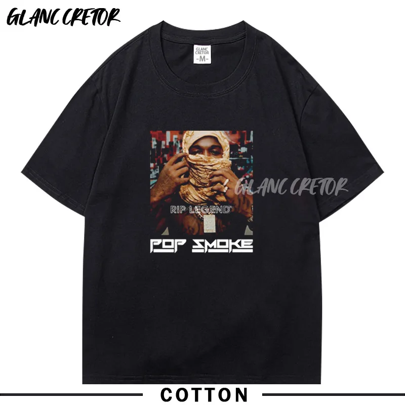 

Модная новинка 2021, модная футболка в стиле хип-хоп, летняя повседневная модная мужская футболка унисекс, хлопковые топы в стиле рэпера, футб...