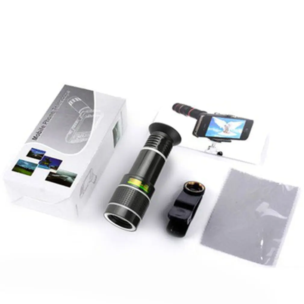 

Telescope New 20 Times Mobile Phone Telephoto Telephoto Lens HD External Camera Lens Zoom Focusing Mobile Phone Lens Set