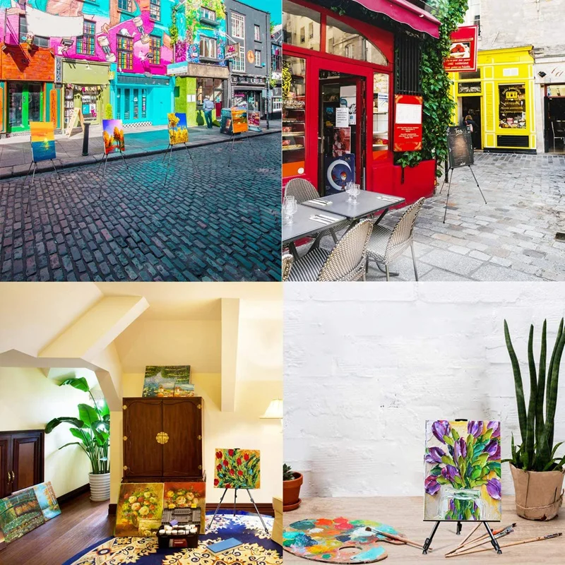 65 дюймов Алюминиевый Дисплей мольберт для художника штатив с портативной сумкой