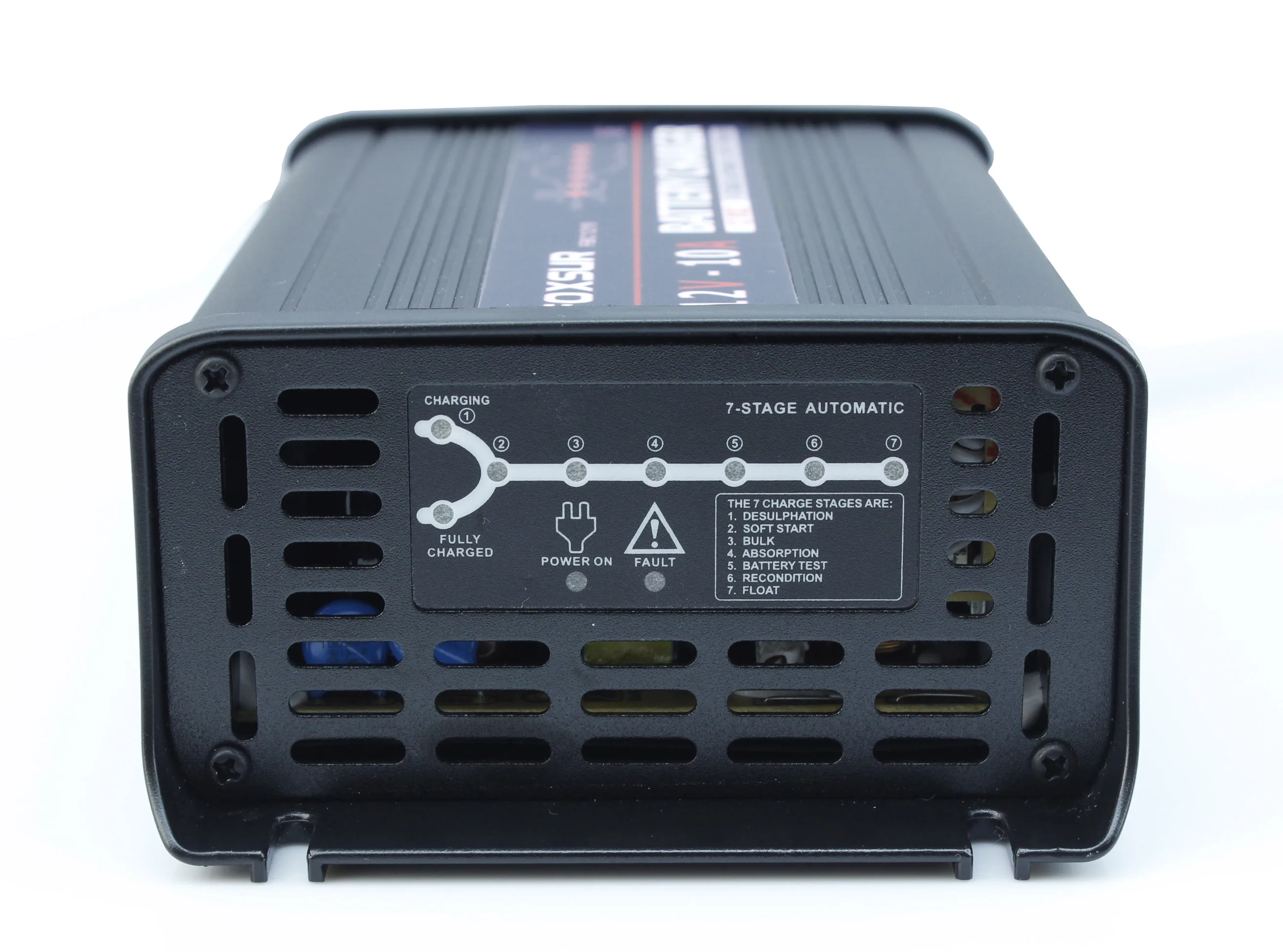 FOXSUR 12V 10A 7 ступенчатое умное свинцово Кислотное зарядное устройство