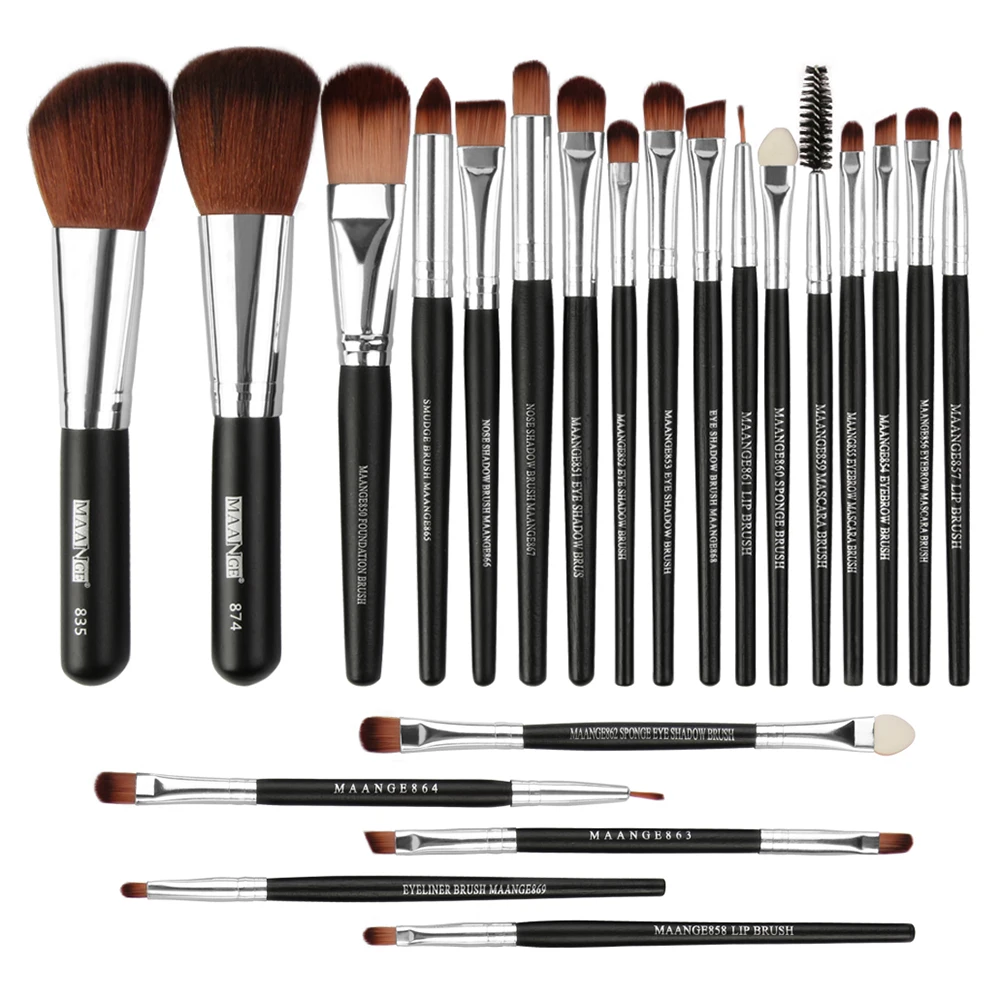

22pcs Makeup Brush Sets Professional Eyebrow Powder Foundation Shadows Make Up Brush Cosmetics Tools Makeup brushes