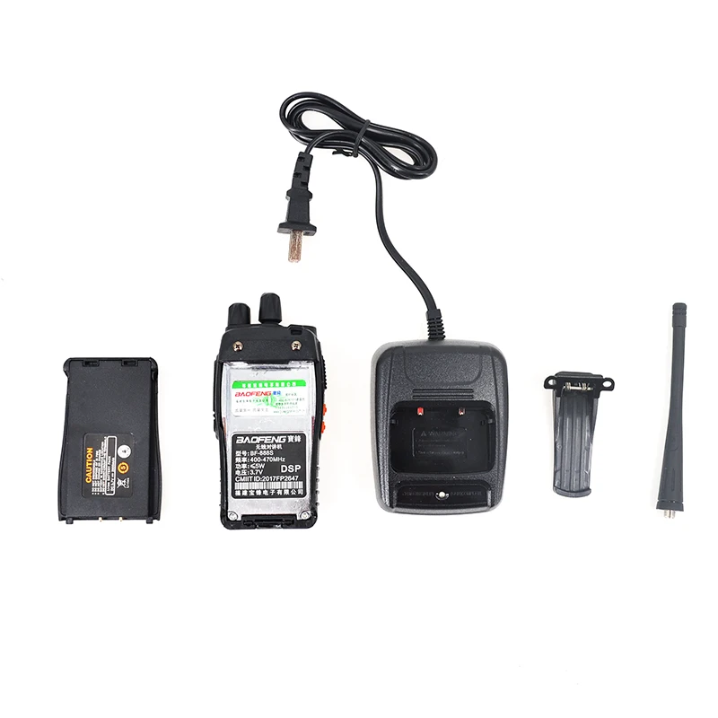 BF-888S рация UHF двусторонняя радиосвязь Baofeng 888s 400-470 МГц 16-канальный портативный