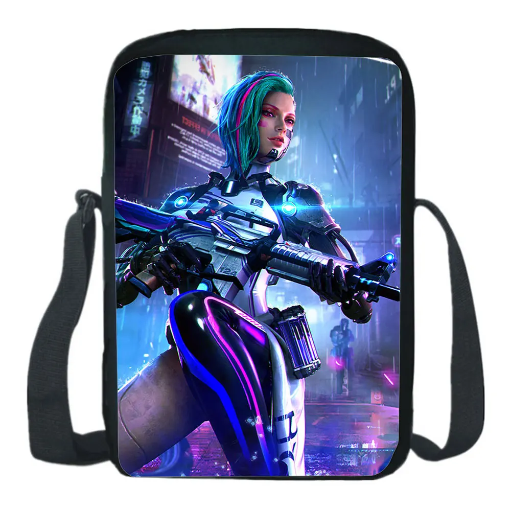 3D Hot Game Free Fire Garena Shoulder Bag Children Crossbody Bags For Teenage Free Fire Messenger Bags Men Cross-body Knapsack