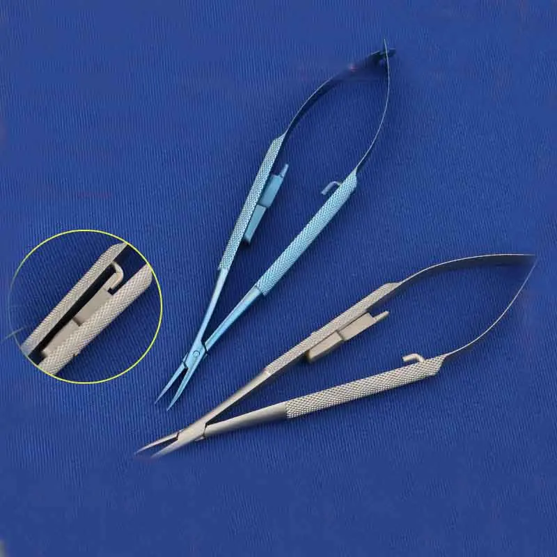 Микроскопический офтальмологический инструмент, Иглодержатель блокирующего типа для косметики и пластической хирургии, инструмент для вс... от AliExpress WW