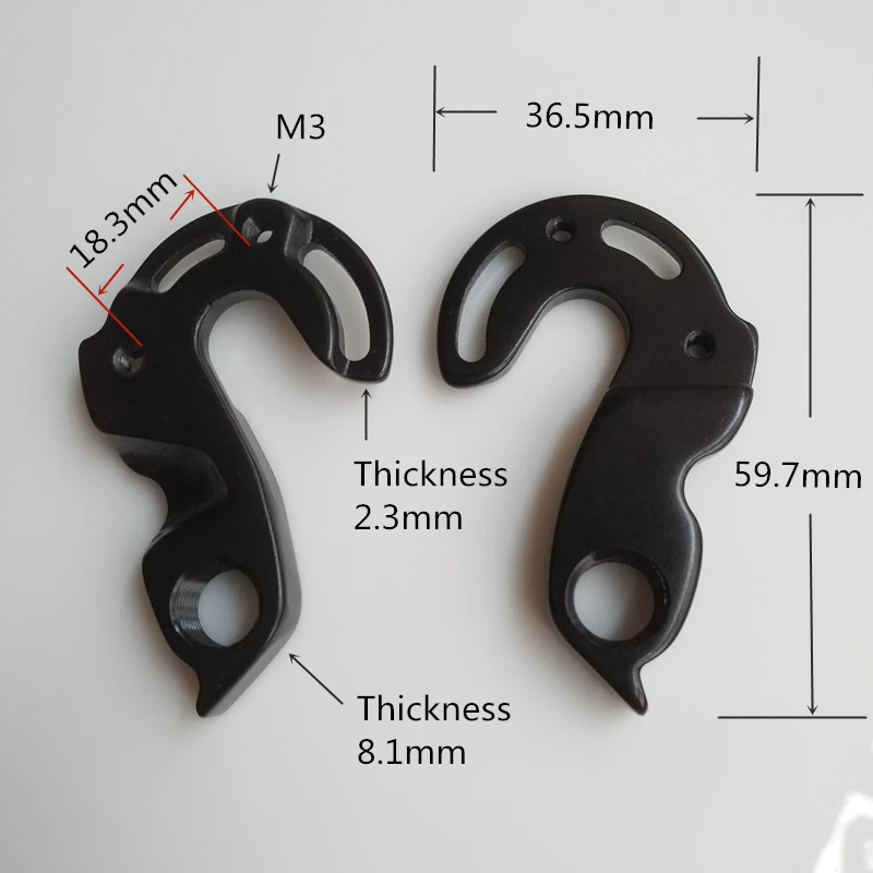 

2pc bicycle Derailleur Hanger for Cannondale KP048 Scalpel Bad Boy Trail series hardtails Trail RZ 120 Flash Alloy D195