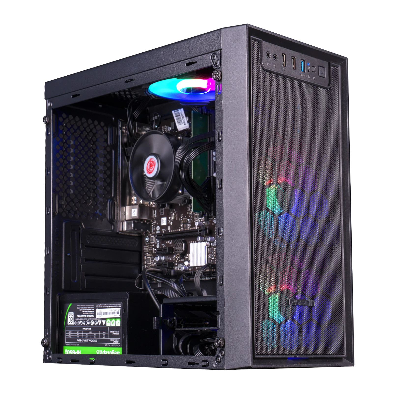 Настольная игровая карта Funhouse Intel G5905/G6405/I3 10105F 730 1 ГБ ОЗУ 8 Гб 120 ГБ/240 для ПК CSGO/LOL