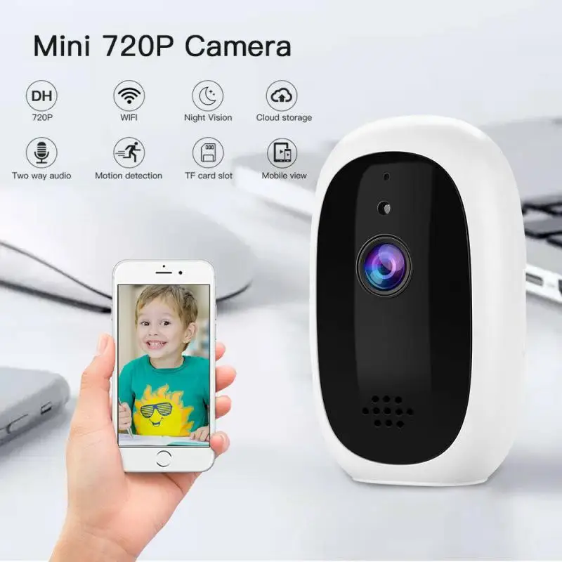 

720P Беспроводная IP-камера облачная Wi-Fi камера умное автоматическое отслеживание человеческого дома охранная система видеонаблюдения