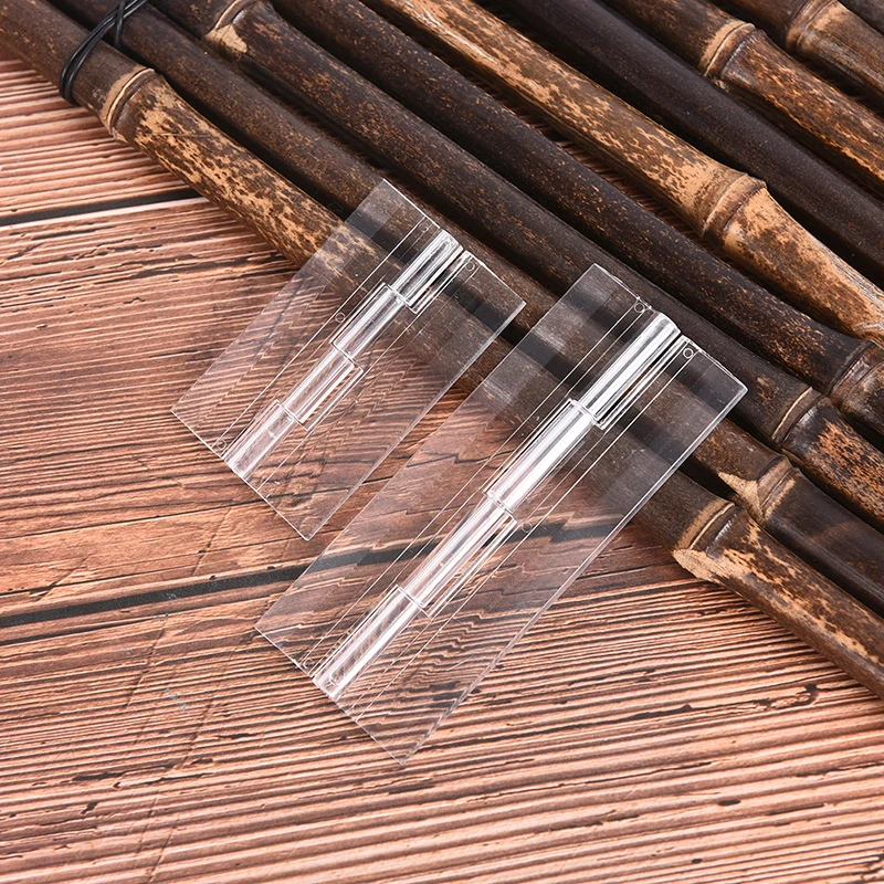 1 шт. акриловые складывающиеся петли прозрачная Петля из плексигласа прочная 8