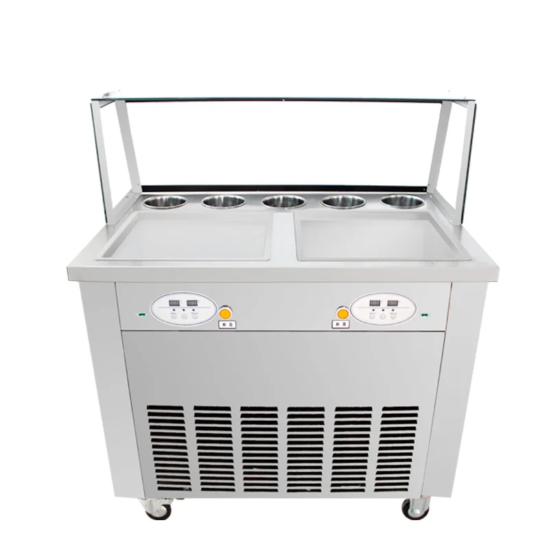 2020 Chengling последняя машина для приготовления жареного мороженого|Кухонные