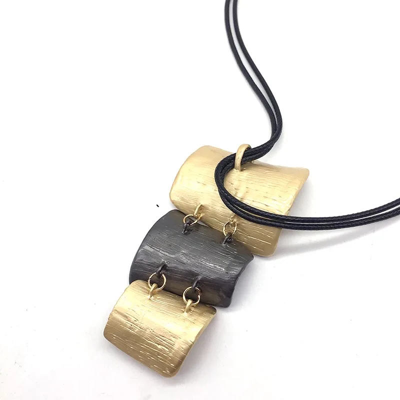 Лидер продаж 2021 длинное ожерелье в богемном стиле Женские винтажные Подвески