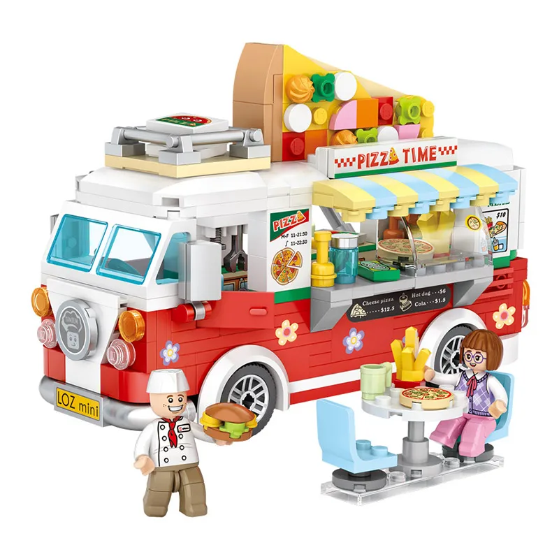 

Loz Mini Building Blocks City Street View Diy Bricks Block Sales Car Blocks Kids Educational Toys for Boys Girl 6 Years Old Gift