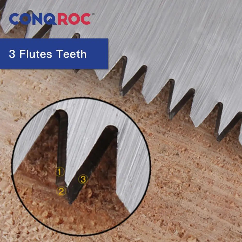 9 дюймовая шелковистая Складная ручная пила для озеленения карманная с грубыми