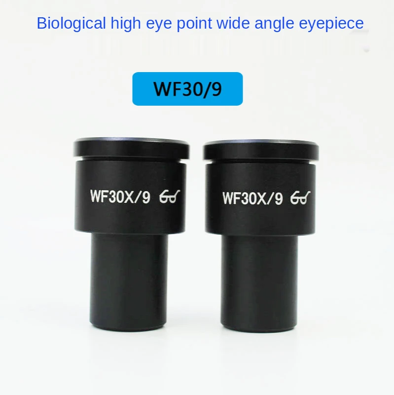 

Biological Microscope WF30X High Eyepoint Wide-angle Eyepiece (field of View 9mm, Interface 23.2mm) High Magnification Eyepiece