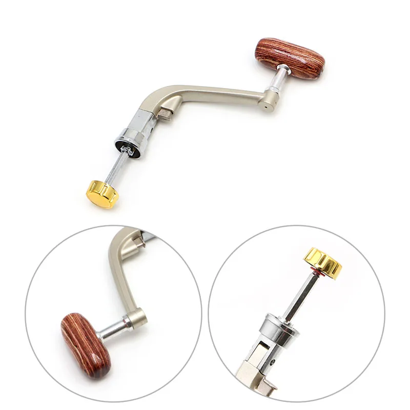 

Rotatable Knob Power Handle Grip Reel Gear Tackles Tool for Fishing Spinning New Shake handle