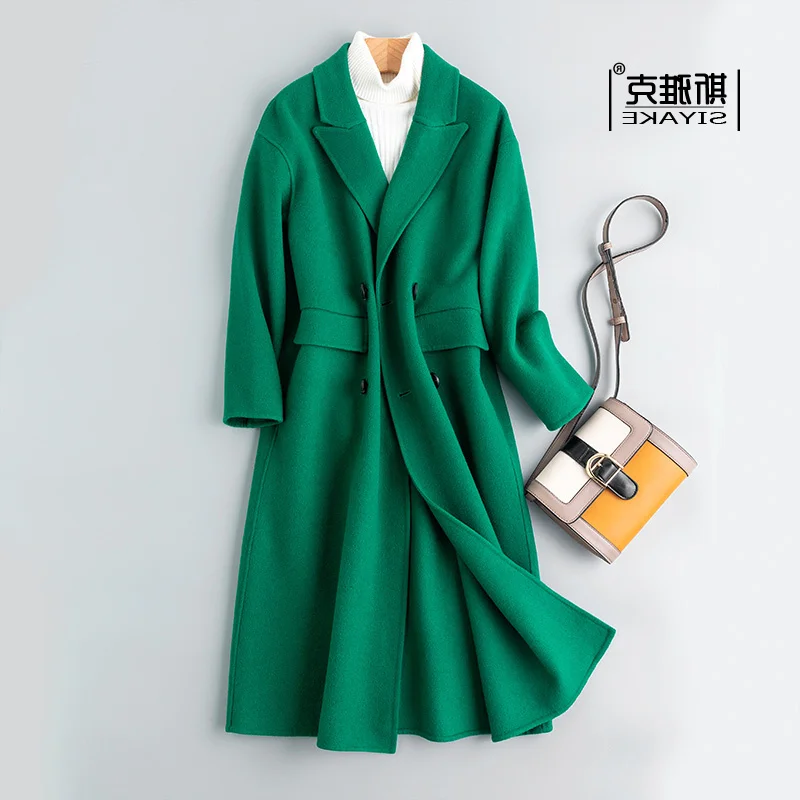 

New Double Faced Cashmere Overcoat in Autumn and Winter of 2021