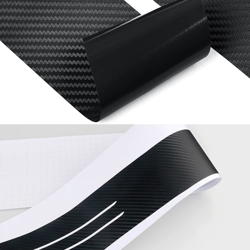 Anti Scratch Carbon Fiber Car Trunk Rear Bumper Guard Protection Sticker For Opel Astra J H G K Insignia Corsa D B Mokka Vectra |