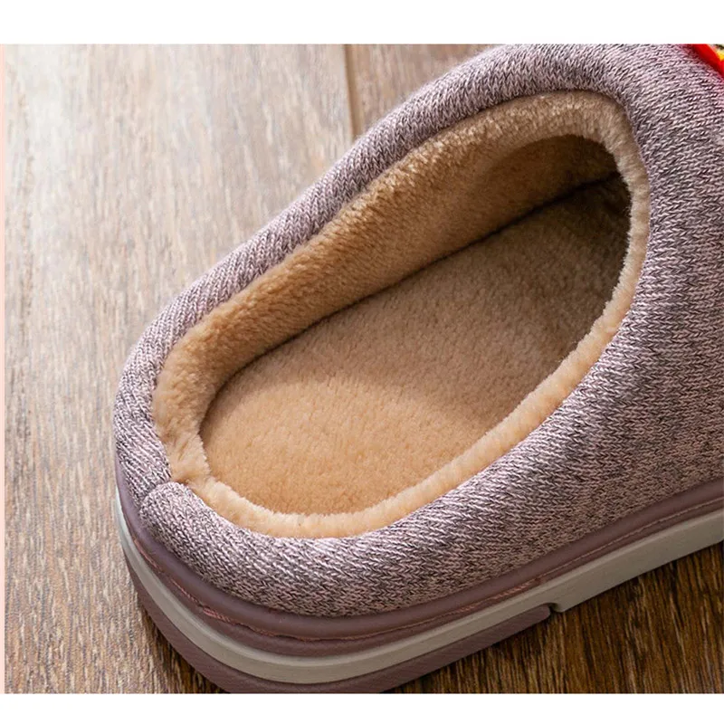 Детские тапочки милые хлопковые домашние с динозавром для мальчиков и девочек 2 10