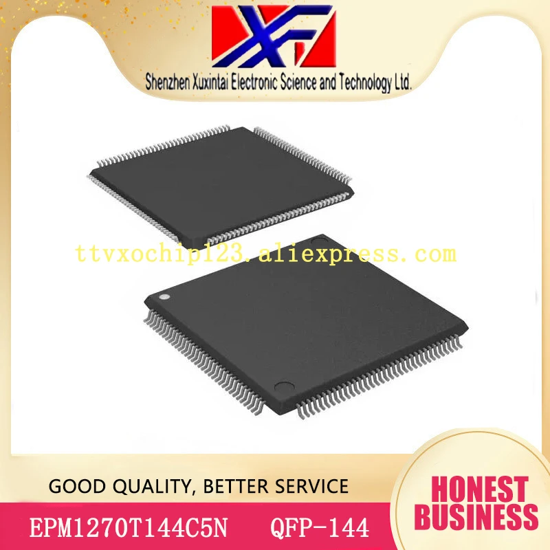 

5Pcs/Lot EPM1270T144C5N TQFP144 EPM1270T144 QFP144 IC CPLD 980MC 6.2NS QFP-144