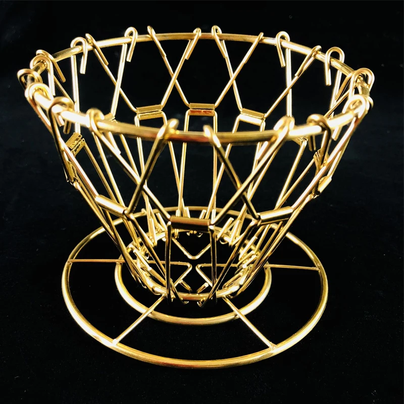 

Coffee filter holder foldable stainless steel cone coffee filter outdoor portable coffee filter holder