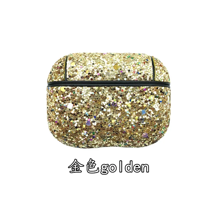 

AirPods Pro Cases Bling Glitter Doweiss Sparkle Glittery Luxury Color Gradient Protective Covers New Fashinable for Girls Women