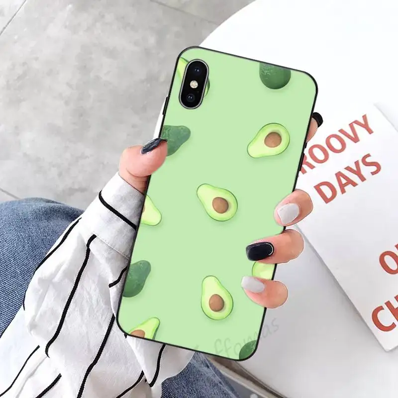 

Fruit avocado pattern Phone Case for iPhone 11 12 mini pro XS MAX 8 7 6 6S Plus X 5S SE 2020 XR