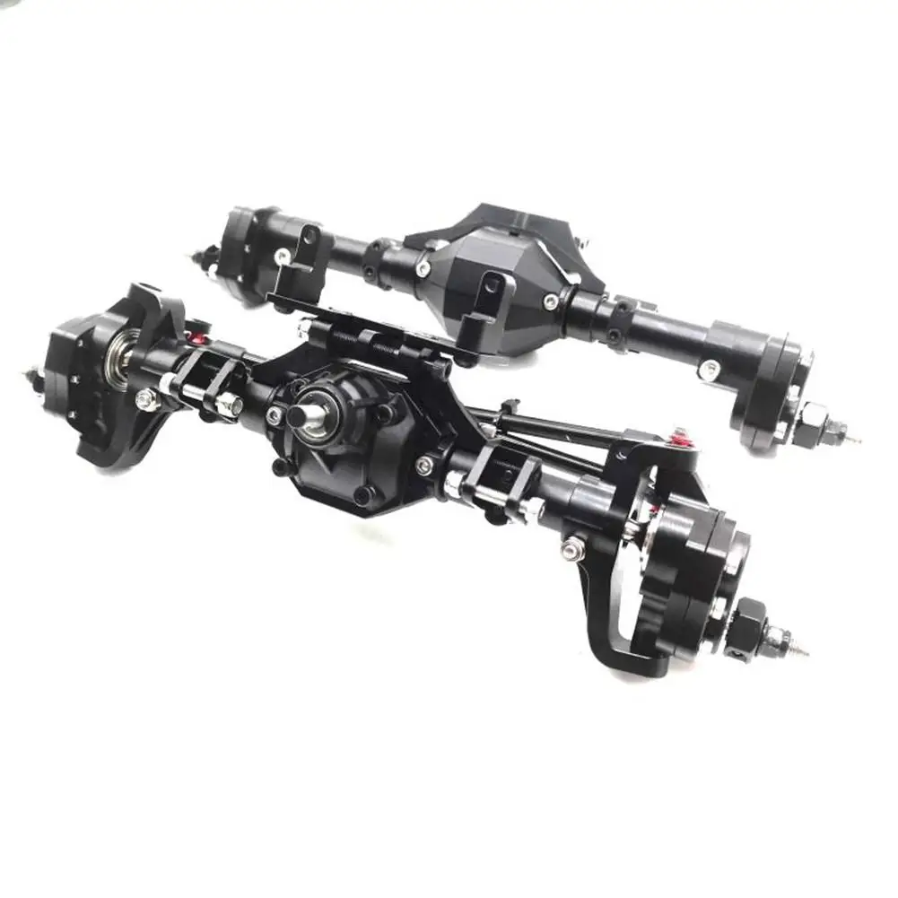 Металлические передние и задние портальные оси для 1/10 RC Crawler 90046 90047 деликатные