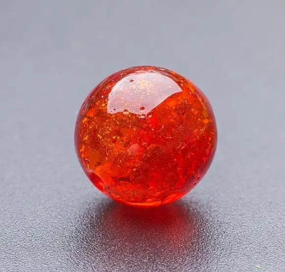 20 шт./лот 8 мм 10 лэмпворк стеклянные бусины многоцветные круглые с блестящим