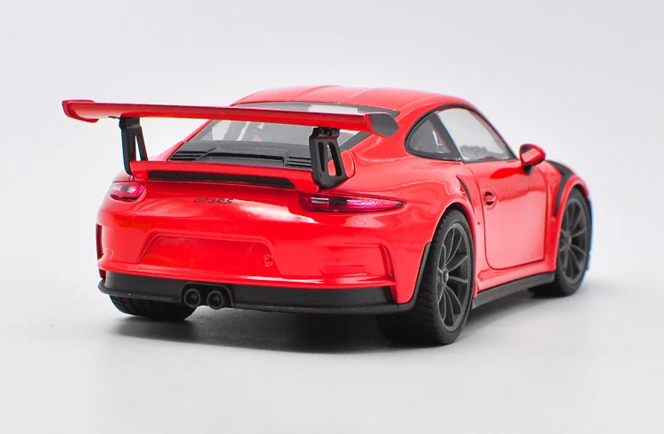 Welly 1/24 1:24 2016 Porsche 911 GT3 RS спортивный гоночный автомобиль средство литья под