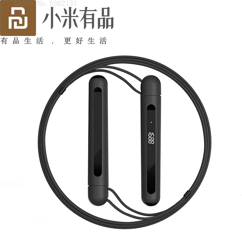 

Умная Скакалка Youpin Mijia YUNMAI, регулируемая износостойкая Скакалка для обучения прыжкам, с USB-зарядкой и записью данных, работает с приложением