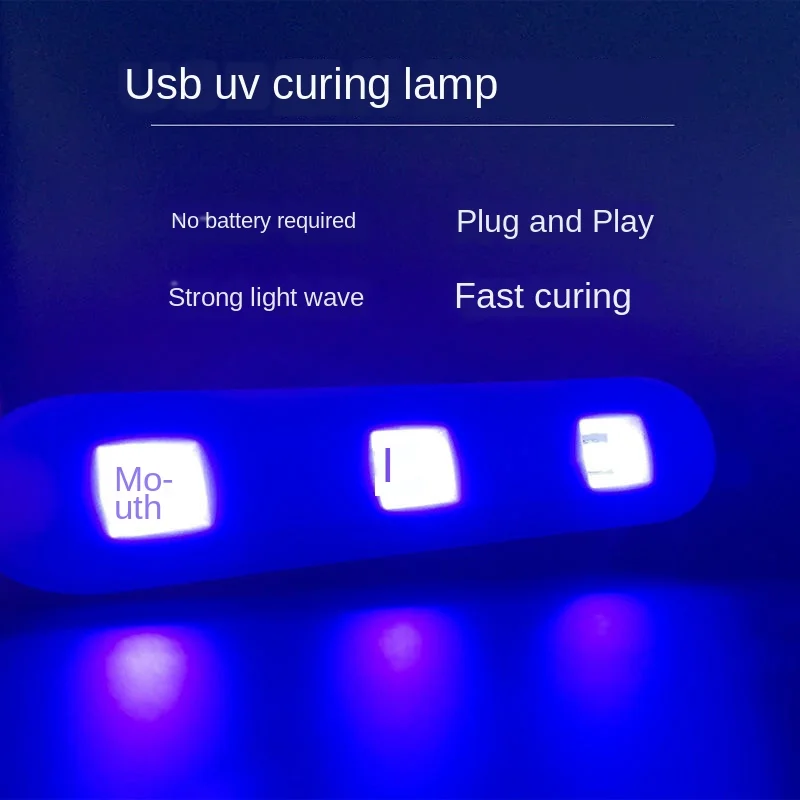 Видимый Новый УФ-жидкий светильник клей-ручка супермощный жидкий сварочный