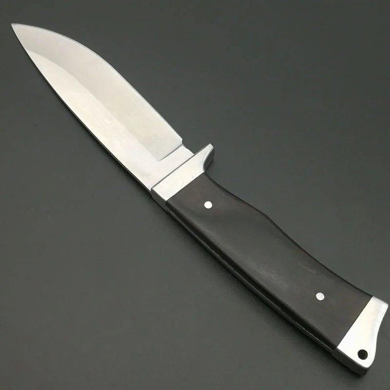 Mengoing Походный нож для выживания 440 стальное сильное лезвие деревянная ручка