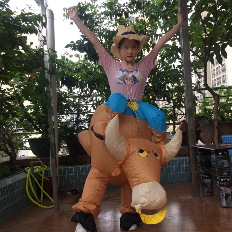 Надувные вечерние костюмы для косплея фэнтези динозавр единорог Вилли лошадь