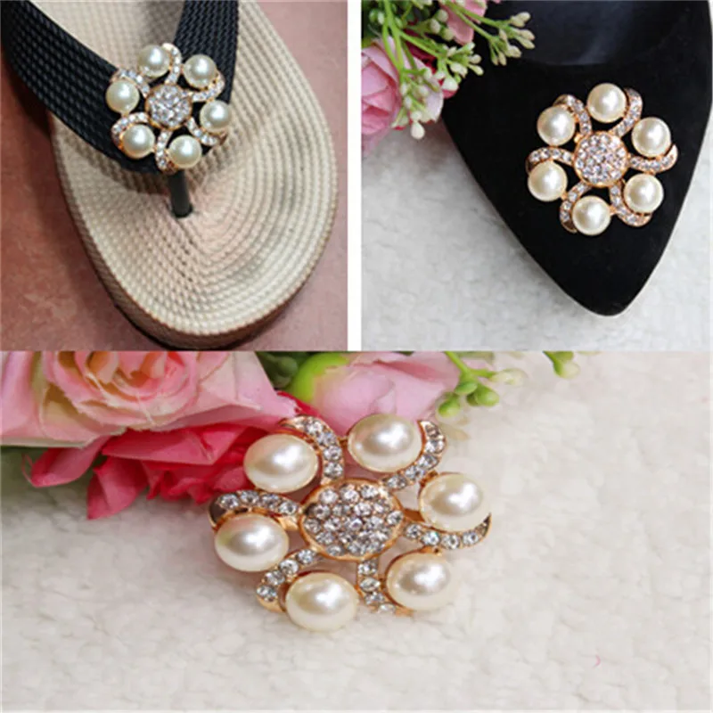 1 шт./1 пара носков с украшением в виде кристаллов украшения для обуви Зажимы