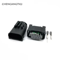 2 sets 6 pin 0 6 mm car accelerator pedal connector plug 1 967616 1 7m0973119 for benz bmw throttle valve sensor