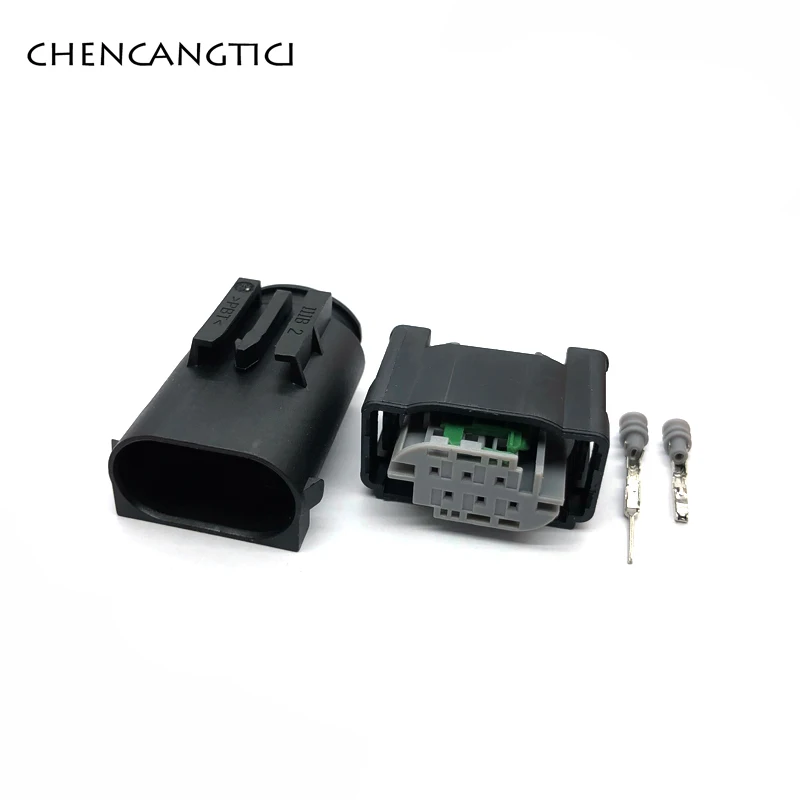 2 комплекта 6 Pin 0 мм Автомобильный акселератор педаль разъем 1-967616-1 7M0973119 для BENZ BMW