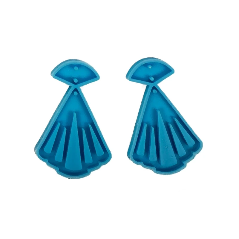 

Christmas Halloween Earrings Epoxy Resin Mold Eardrop Dangler Silicone Mould DIY Crafts Jewelry Pendant Casting Tools