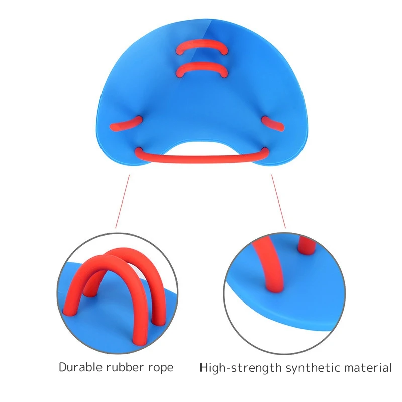1 пара детских Регулируемый рычаг ручной перепончатая перчатка плавательные
