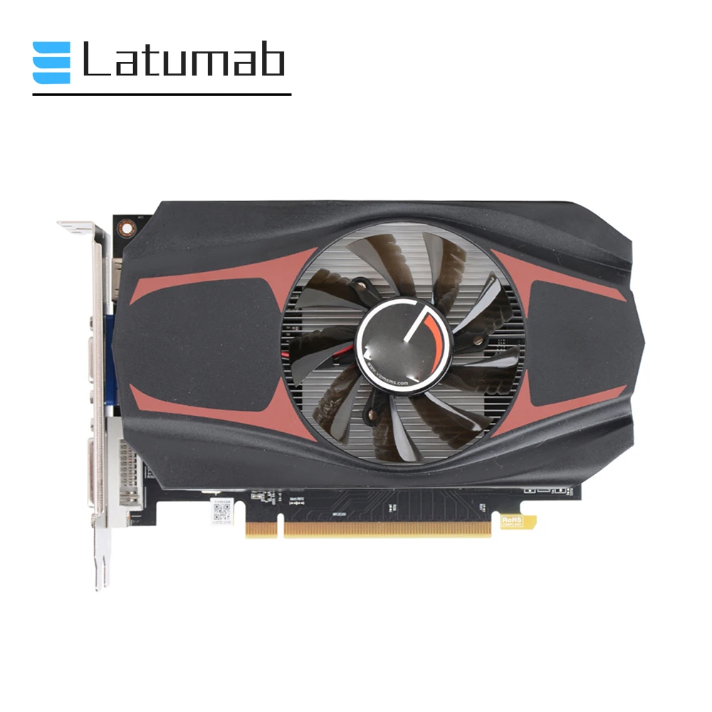 Видеокарта Latumab для GeForce GT730 DDR5 4 Гб видеокарта 128 бит PCI Express игровая настольная
