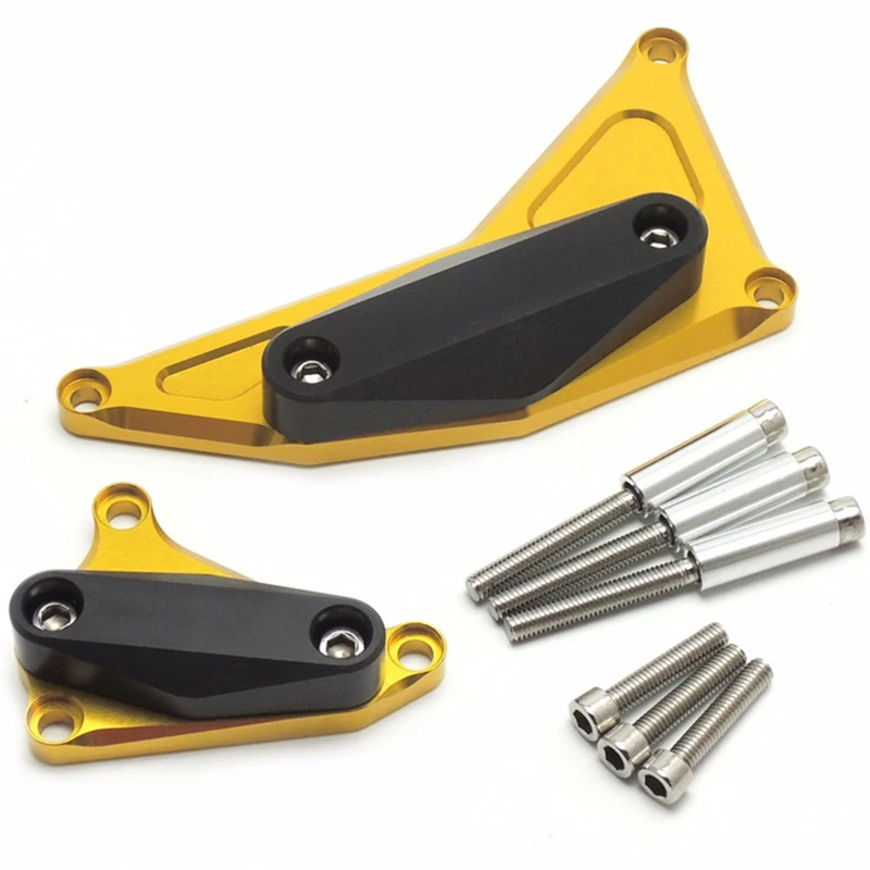 Аксессуары для мотоциклов алюминиевый чехол двигателя статора слайдер Крушение