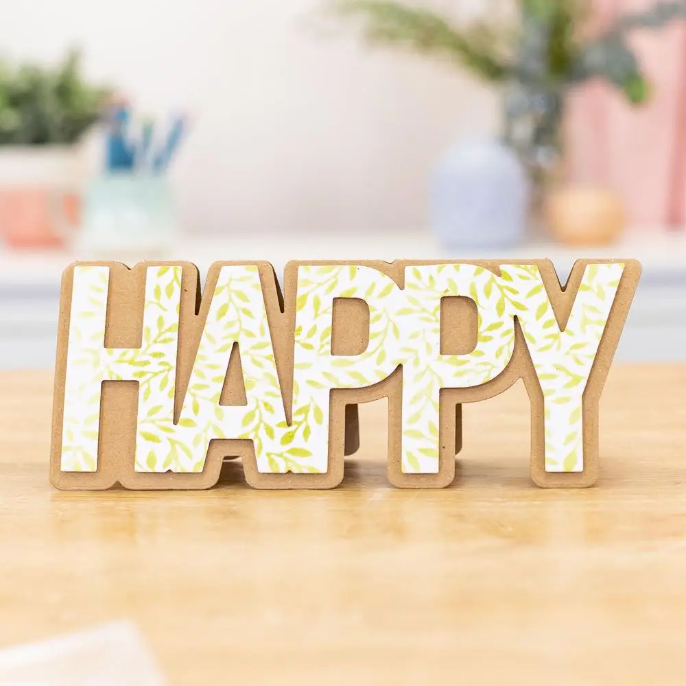 

New Metal cutting dies HAPPY frame Background cut die mold card Scrapbook paper craft knife mould blade punch stencils