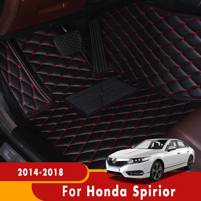 

For Honda Spirior 2018 2017 2016 2015 2014 Car Floor Mats Auto Carpets Waterproof Accessories Foot Pads Covers Rugs