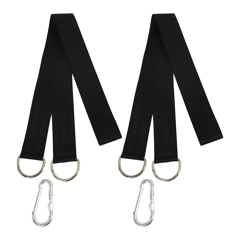 

2PCS/Set Hammock Straps,Duty Holds 2200LBS Bearing Load Hanging Belt Straps High-Strength Polyester 1.5M Swing Straps