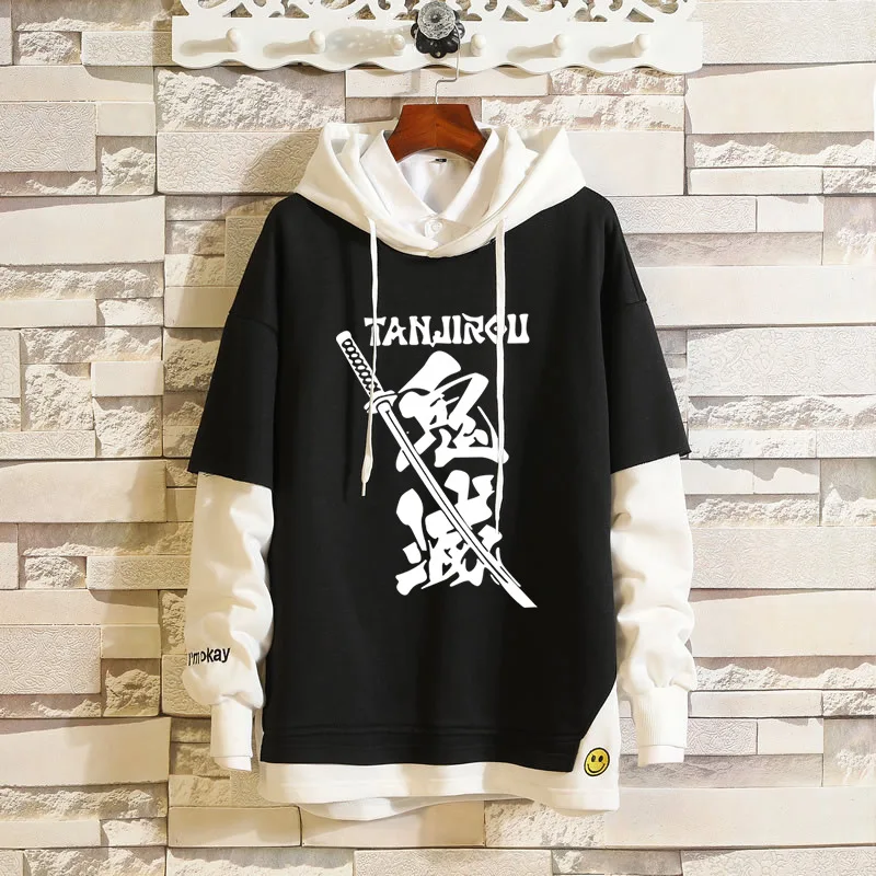 Демон убийца аниме Tanjiro призрак убивает команда поддельные Двухсекционная