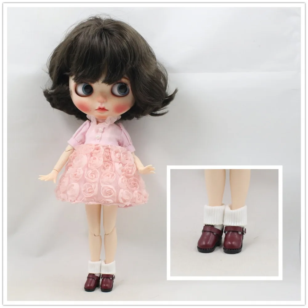 Blyth кукла ледяной licca игрушки обувь модные сапоги|for bjd|boots for dollblythe boots |