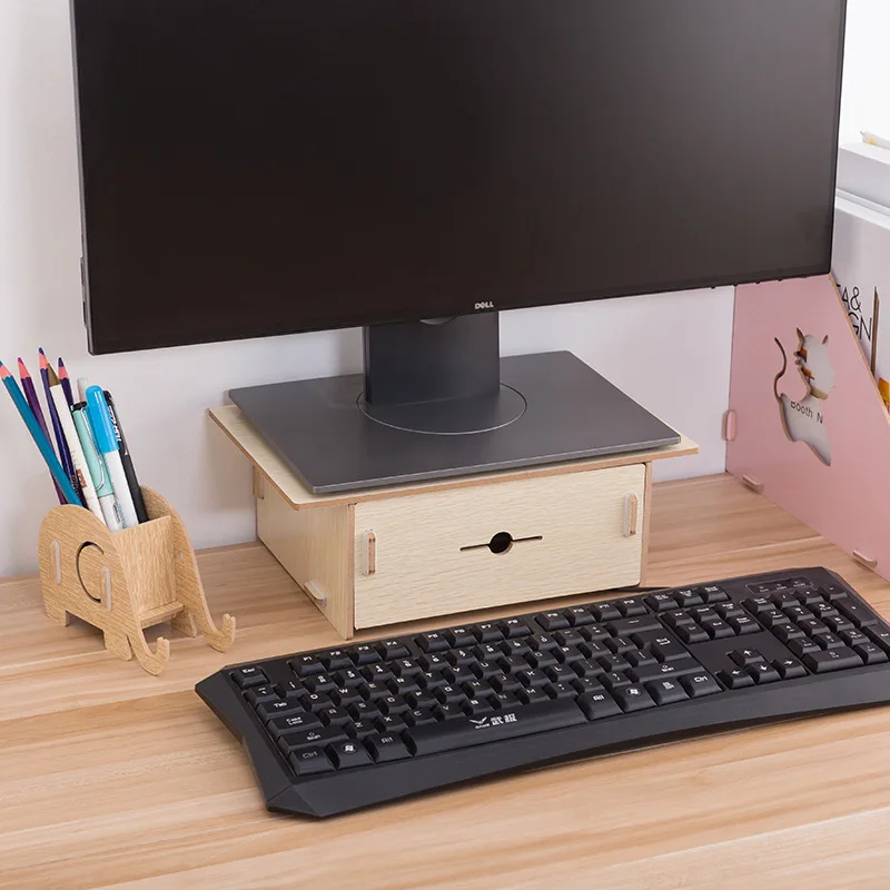 

Display Increase Rack Drawer Type Organize Storage Rack Large Drawer Keyboard Storage Rack Multifunctional