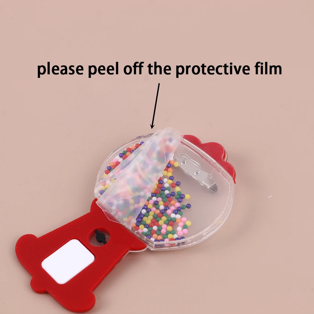 Акриловая брошь в виде капсулы для женщин и детей милая мультяшная леденца с