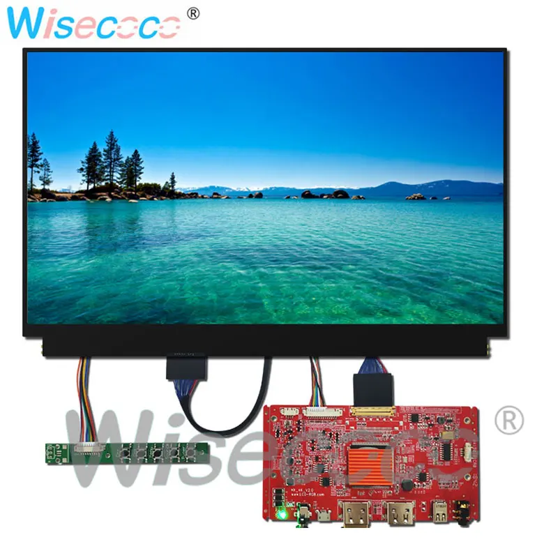 Сверхтонкий ЖК драйвер LQ125D1JW34 для ноутбука 12 5 дюйма 4K UHD 3840x2160 Win7 / 8|ЖК-экраны и